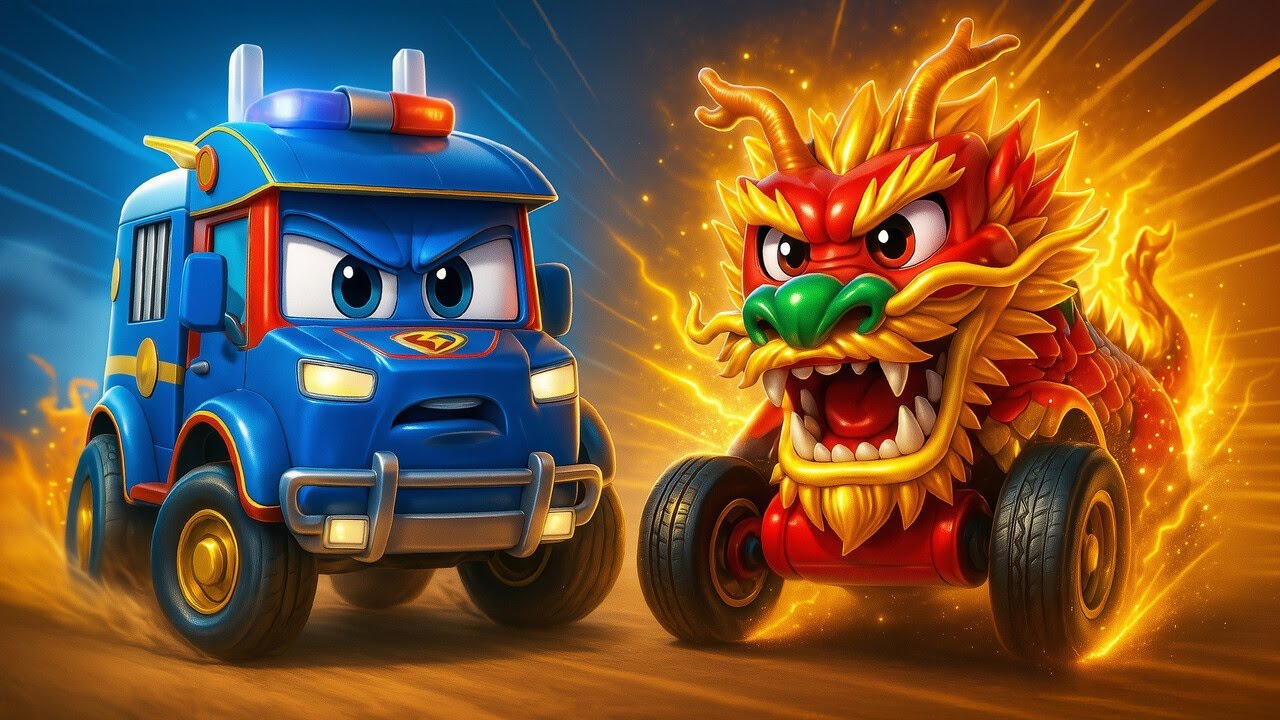 MONSTERAUTO in het pretpark!