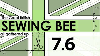 Buckles & Slides | All Gathered Up Ep6 The Great British Sewing Bee 2021