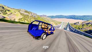 Full Throttle INSANE Long Downhill Mayhem! | BeamNG.drive Epic Crashes & Speed Test #148 screenshot 2