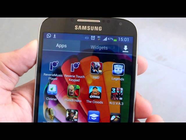 Samsung Galaxy S4 specs (i9500) and quick review - YouTube