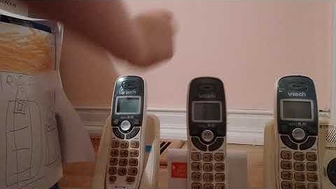 Vtech cs6114 3 Pack initial checkout and test