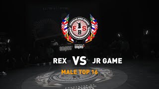 Rexx vs Jr Game | Male Top 16 | EBS World Final 2022