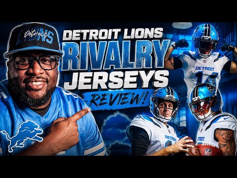 🔥 Detroit Lions NEW Rivalry Jerseys Are HERE! Full Review & First Look 🦁