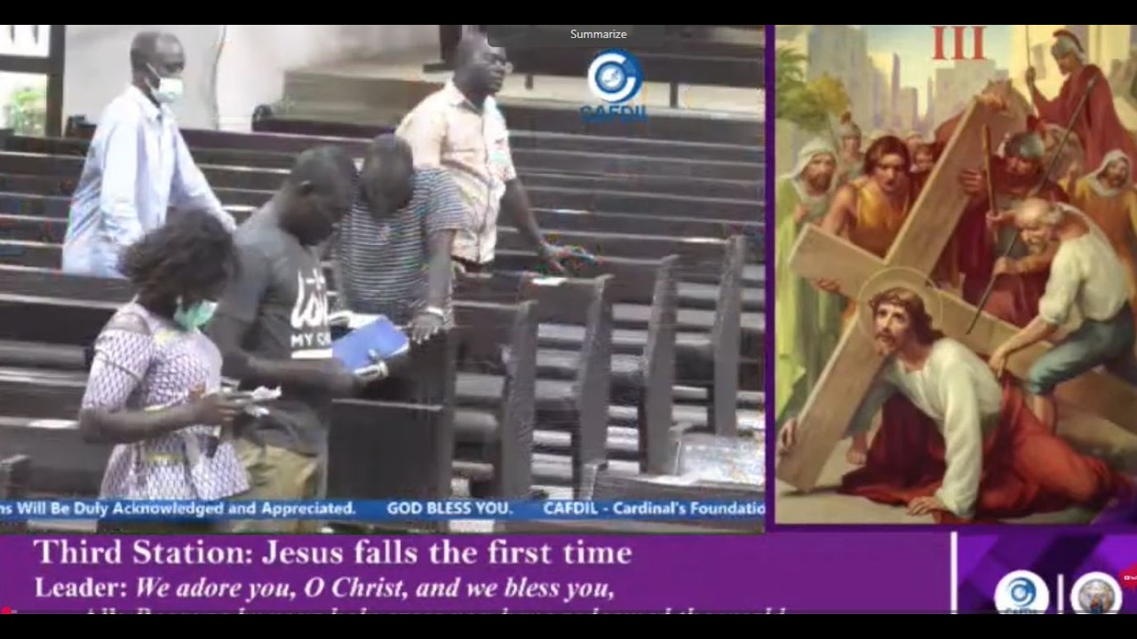 STATIONS OF THE CROSS & HOLY MASS