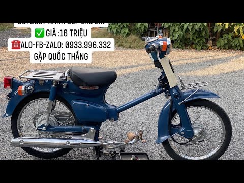 Video ????23/1/2022➡ XÁC XE Honda Cub 86/50 Fi Đời 2007 Xanh... - youtube
