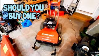 Troy Bilt 33" Wide Area Walk Behind Mower Review