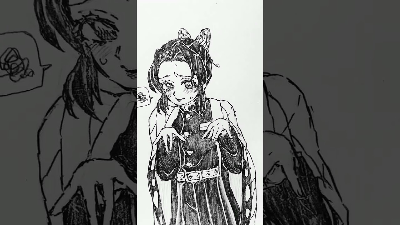可愛い໒꒰ྀི∩˃ ᵕ ˂∩꒱ྀི১ #鬼滅の刃 #甘露寺蜜璃 #胡蝶しのぶ #illustration
