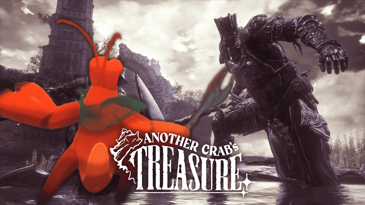 jogando ANOTHER CRABS TREASURE o DARK SOULS de caranguejo