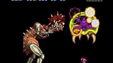 Super Metroid Rotation Hack - Mother Brain and escape