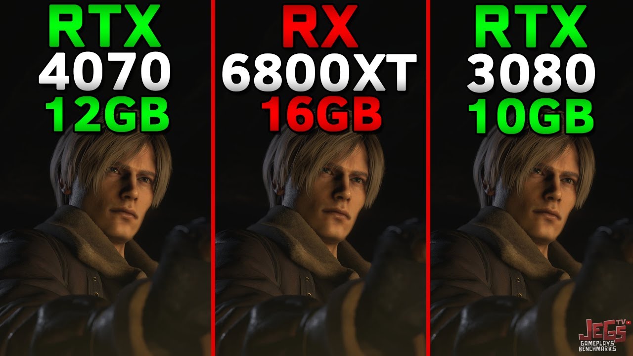 RTX 4070 vs. RX 6800 XT vs. RTX 3080 tested in 15 games