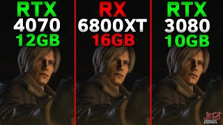 RTX 4070 vs. RX 6800 XT vs. RTX 3080 tested in 15 games | 1440p and 4K