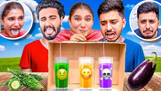 Mystery Drink Challenge | Guess The Weird Drink Challenge 😱@ThatWasCrazy