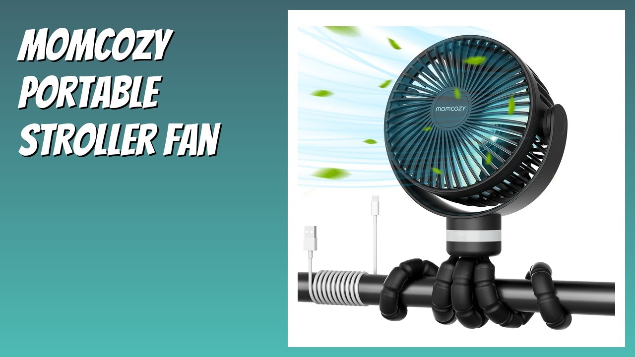REVIEW (2026): Momcozy Portable Stroller Fan. Features