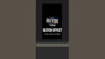 How to easily Create a Glitch Effect in After Effects