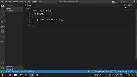 Speed Running Hello World in C ⌚