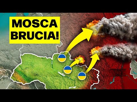 Video L’Ucraina colpisce duro Mosca: Putin perde il controllo dei cieli