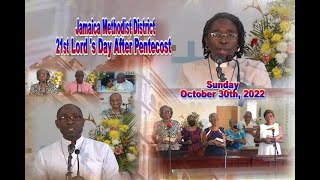 JMD:21st Lord's Day after Pentecost ~ Oct. 30,2022 ~ with Dr The Rev'd Karen Durant-Sweeney