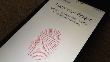 Apple iPhone 5S TouchID Fingerprint Demo & Setup