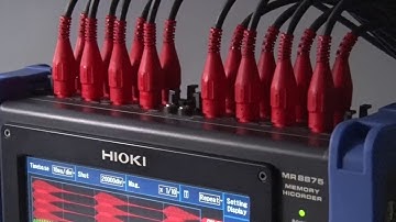 How to Use Memory HiCorders: As a Multi-channel High-speed Data Logger