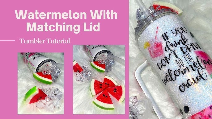 Whimsical: When life gives you lemons Ice Topper Tumbler Tutorial