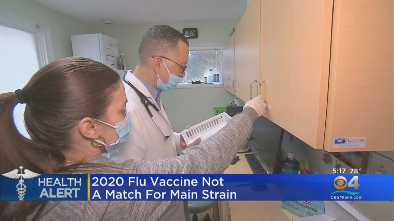 2020 Flu Vaccine Not A Match For Main Strain