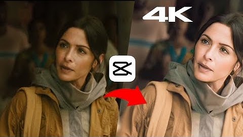 How To Convert Normal Video CLIP To 4K IN EASY WAY | CapCut 4K Quality Tutorial #capcut #tutorial