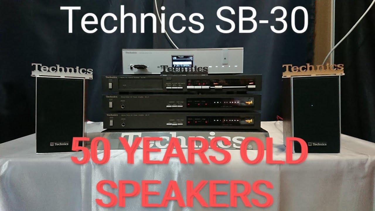 Technics 50 YEARS OLD SPEAKERS SB-30 001 - YouTube