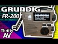 Shortwave with a Hand Crank! | Grundig FR-200 Emergency Radio Test & Review