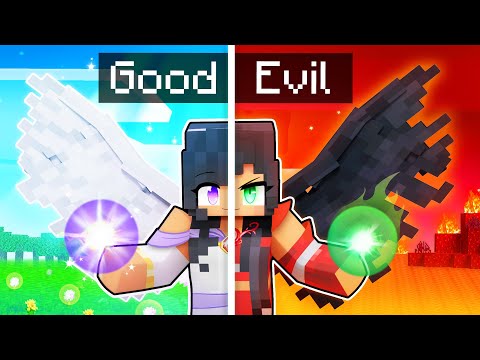 Aphmau is Half GOOD Half EVIL in Minecraft!