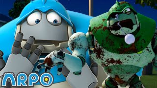 ZOMBIE ARPO vs NORMAL ARPO | ARPO the Robot | Funny Halloween Cartoons for Kids