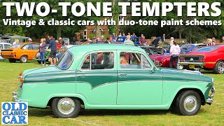 Sports Performance Two-tone paint schemes on vintage and classic cars in the UK