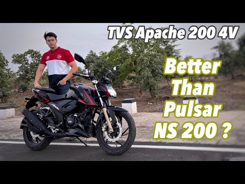 2022 TVS Apache 200 4V Review - Best All-Rounder Motorcycle 🔥