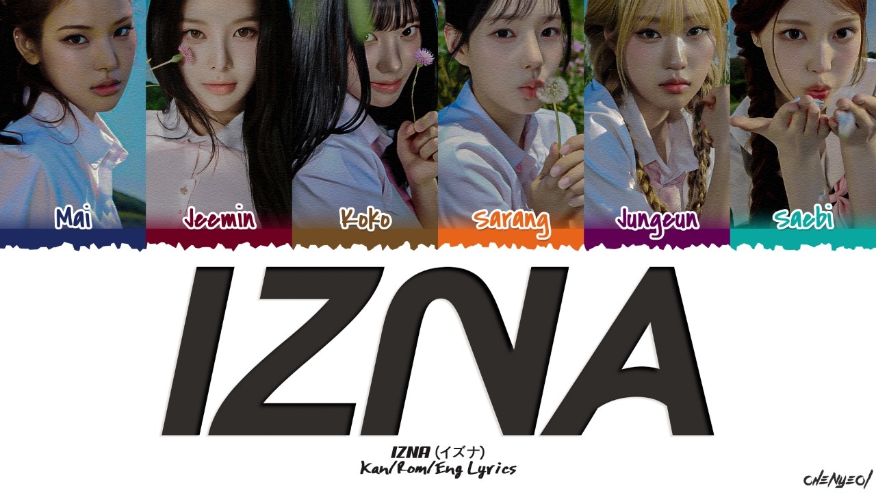 yuami♡ izna izna 'IZNA (Japanese Ver.)' Lyrics (이즈나 IZNA 가사) [Color Coded