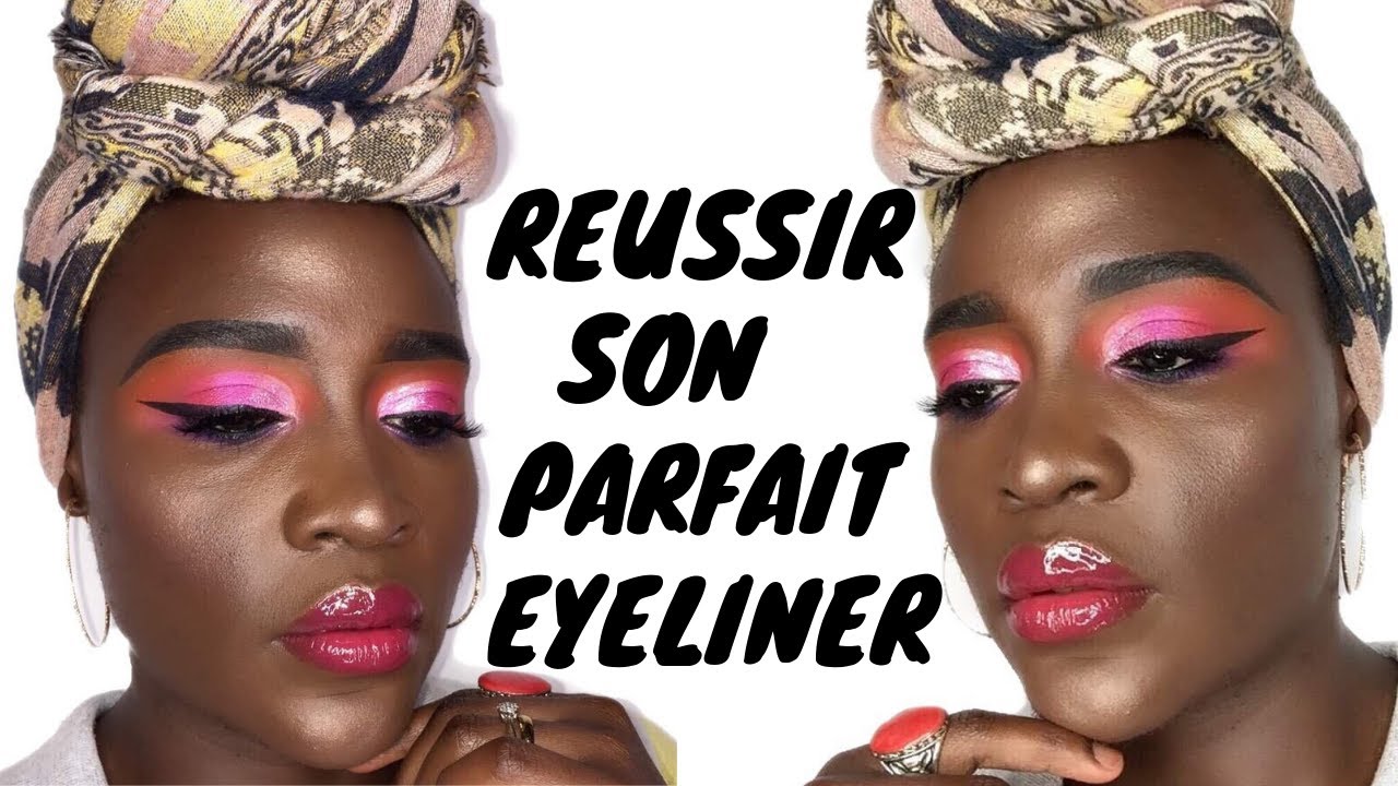 COMMENT FAIRE UN EYELINER: LE TRAIT D'EYE LINER - YouTube
