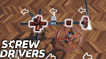 How to use NEW gears in Screw Drivers