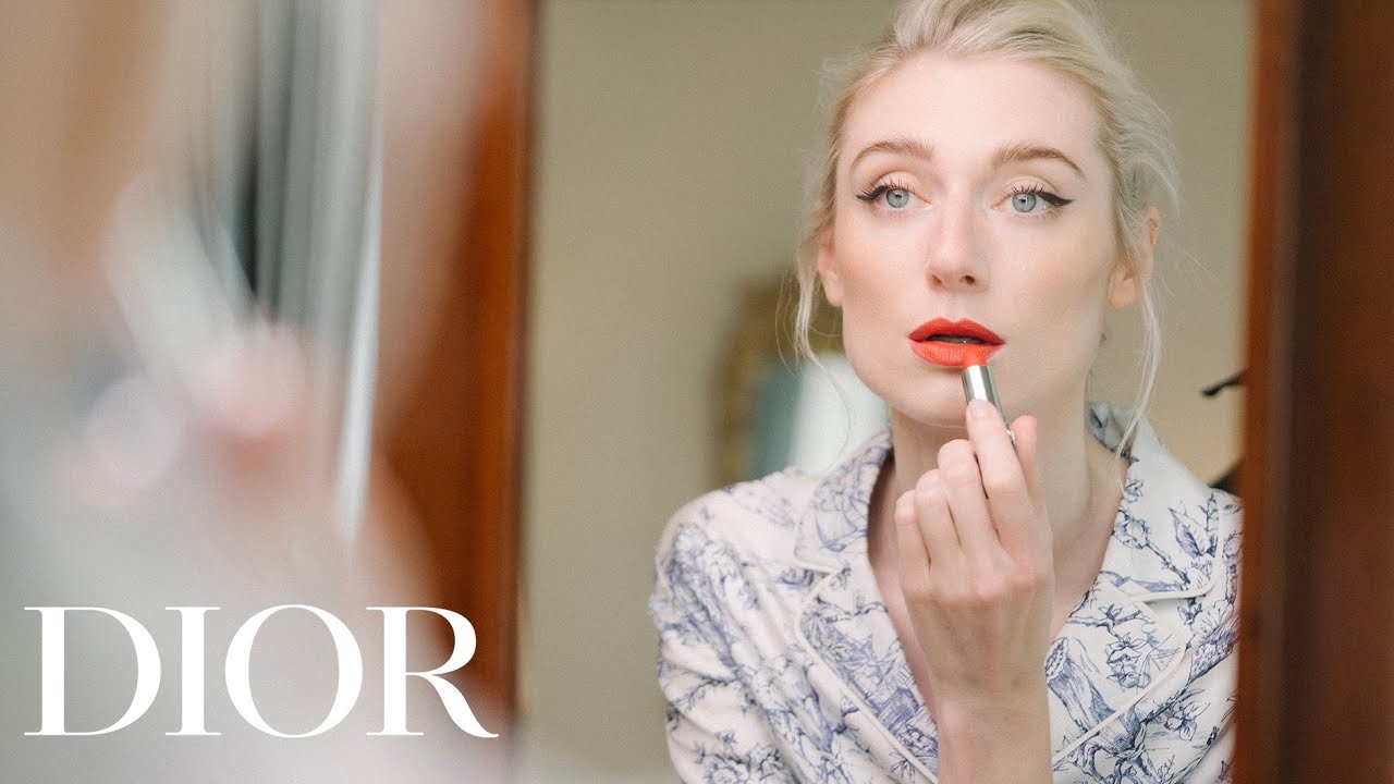 Getting Ready for the Dior Autumn-Winter 2023-2024 Haute Couture Show with Elizabeth Debicki
