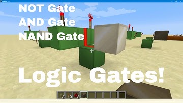 How to Redstone: Episode 2 - Logic Gates