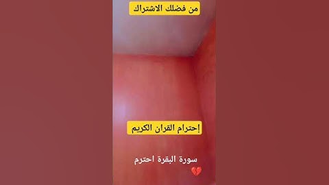سورة البقرة احترم القران الكريم 💔 #سورة_البقرة #القرآن_الكريم #اكسبلور #دويتو #السعودية