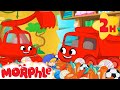 Multiple Morphle Mayhem | Fun Animal Cartoons | @MorphleTV  | Learning for Kids