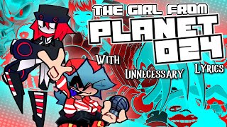 The Girl from Planet 024 with Unnecessary Lyrics [FNF Mesh]