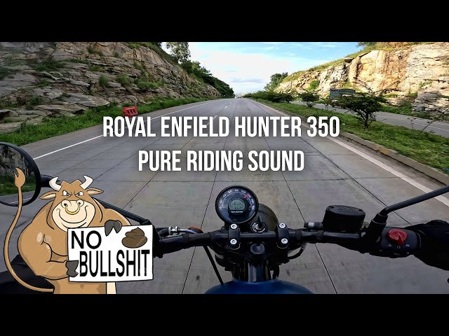 Royal Enfield Hunter 350 - Pure Riding Sound class=
