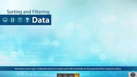 Sorting and Filtering Data (part 2) ch. 4 class 7