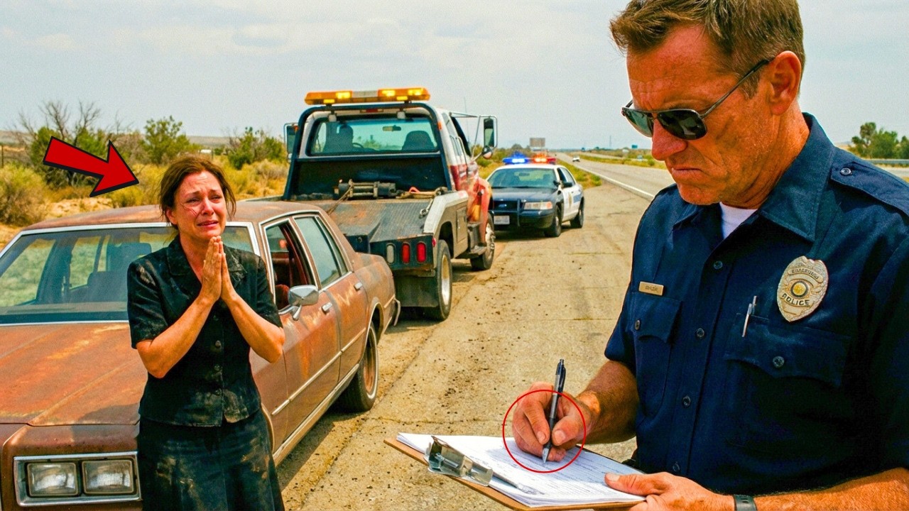 Policjant chciał zabrać auto WDOWY — Zasalutował, gdy zobaczył zdjęcie jej MĘŻA w dowodzie