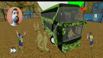 Army Bus Driver 2021 - Real Military Coach Simulator 20 - Android Gameplay