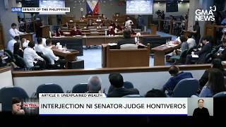 Rep. Benny Abante caught on-cam 'sleeping' during impeachment trial | GMA News screenshot 4