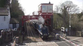 60007 Sir Nigel Gresley at Wylam 05/04/2024