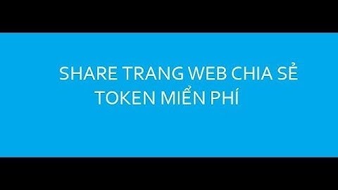 Share Web Nhận Token Free + Bày Cách Buff Sub Bằng Token Người Khác