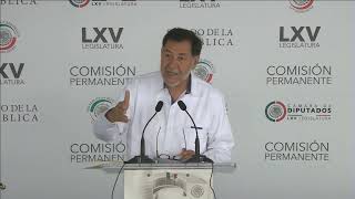 Conferencia de prensa del diputado Gerardo Fernández Noroña (PT), del 12 de mayo de 2023