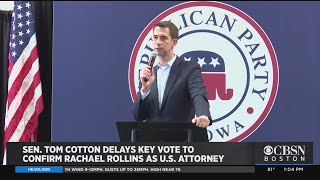 Rachael Rollins' US Attorney Nomination Held Up By Republican Senator Tom Cotton