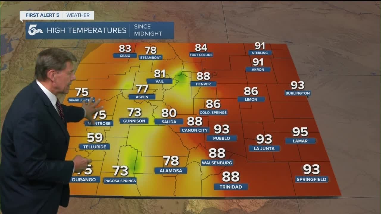 Dry this evening with a decent chance for showers tomorrow YouTube